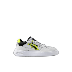 Upower Harlow Calzado de Seguridad Bajo - Talla 39 - Proteccion OB SR, Peso Ligero - Color Blanco/Amarillo