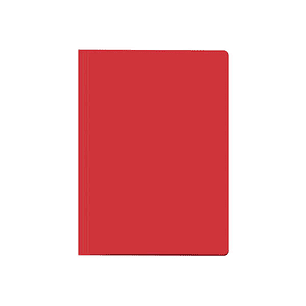 Dohe Pack de 50 Subcarpetas de Cartulina de 180gr - Con Ranura para Fastener - Resistente y Duradera - Ideal para Organizar Documentos - Color Rojo