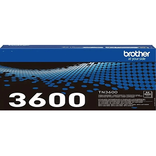 Brother TN3600 Negro Cartucho de Toner Original - TN3600
