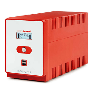 Salicru SPS 2200 SOHO+ IEC Sistema de Alimentacion Ininterrumpida - SAI/UPS -  2200 VA - Line-interactive - Doble Cargador USB - Tipo de Tomas IEC - C