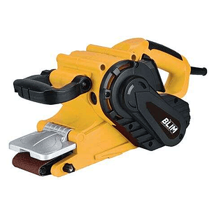 Blim Lijadora de Banda 76x533mm 1010W - Velocidad 120-380rpm - Salida de Extraccion del Polvo - Empuñadura Ergonomica - Cubierta de Seguridad