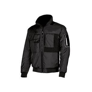 Upower Mate Bomber de Trabajo con Mangas Desmontables - Talla XS - Impermeable, Interior de Microfibra, Bolsillos con Tecnologia Avanzada, Refuerzos A
