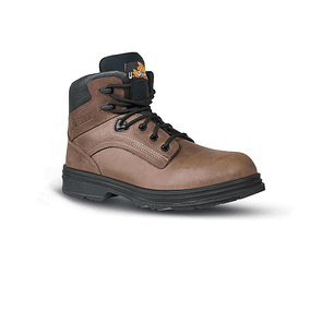 Upower Tribal S Calzado de Seguridad Botines - Talla 46 - Empeine Piel Pull-Up Engrasado Hidrofugo, Puntal Composite, Antiperforacion, Transpirables, 