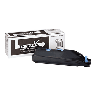 Kyocera TK865 Negro Cartucho de Toner Original - 1T02JZ0EU0/TK865K