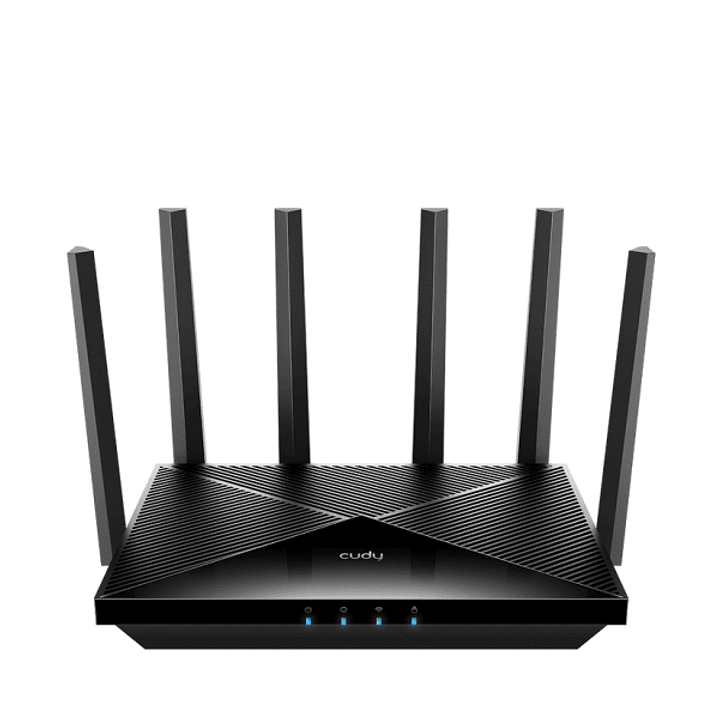 Cudy Router WiFi 7 Dual Band Gigabit BE6500 - Velocidad hasta 1000Mbps - 4 Puertos - 4 Antenas Fijas de 5dBi - Tecnologia MU-MIMO - Color Negro 1