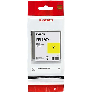 Canon PFI120 Amarillo Cartucho de Tinta Original - 2888C001
