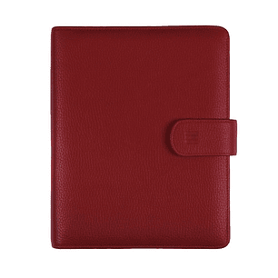 Finocam Open Piel Andrea Agenda Organizador - Formato 1000 - 205x43x249mm - 1 Dia por Pagina - Color Burdeos