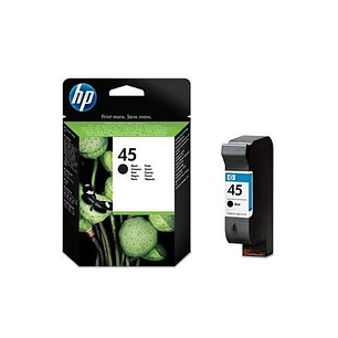 HP 45 Negro Cartucho de Tinta Original - 51645AE