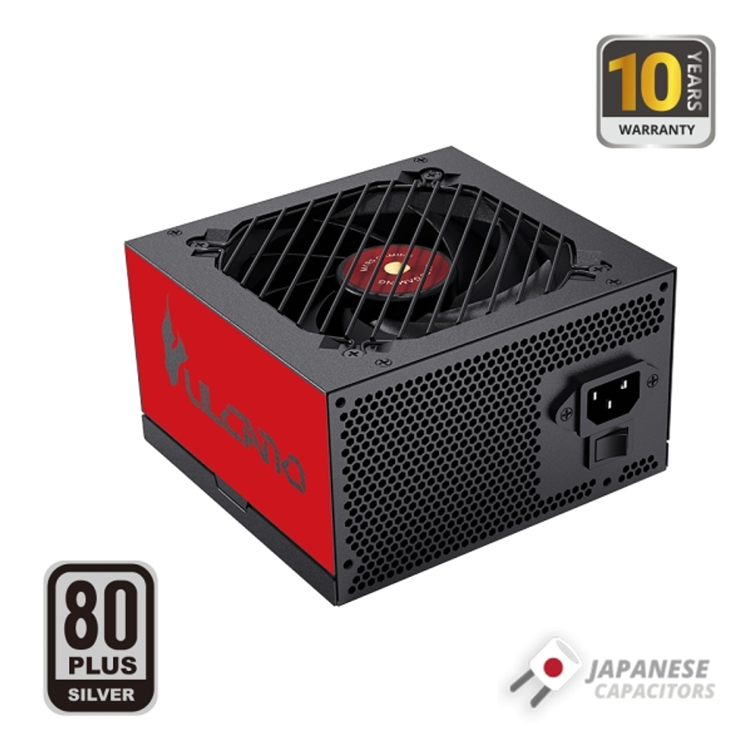 Mars Gaming MPVU750SI Fuente de Alimentacion ATX de 750W - 80 Plus Silver - Ventilador de 12cm - 14dB - 150x145x85mm - Color Negro 1