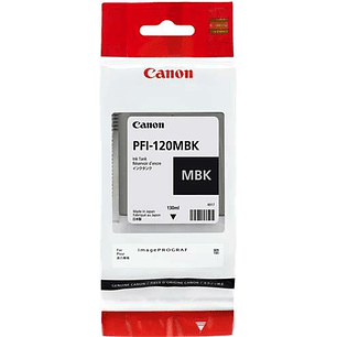 Canon PFI120 Negro Mate Cartucho de Tinta Original - 2884C001