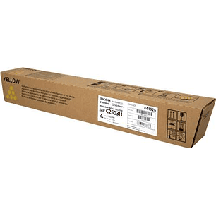 Ricoh Aficio MP-C2503SP/MP-C2003SP/MP-C2004SP/MP-C2504SP Amarillo Cartucho de Toner Original - 841926