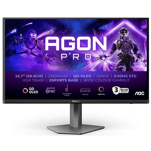 AOC AGON PRO AG276QZD2 Monitor 26.7