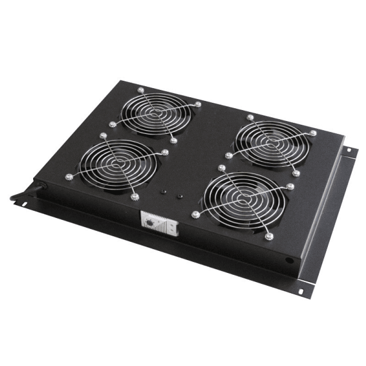 WP Termostato para Armarios de la Serie RSA con 4 Ventiladores - 475x55x550mm - Color Negro 1
