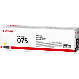 Canon 075 Amarillo Cartucho de Toner Original - 6362C002