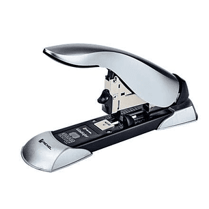 Rexel Gladiator Grapadora de Gruesos - Hasta 160 Hojas - Guia de Papel Incorporada - Para Grapas 23/8-20mm - Color Plata