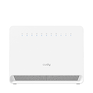 Cudy Router Gigabit WiFi 4G LTE Cat 6 AC1200 - Velocidad hasta 1000Mbps - 4 Puertos - Antenas Internas - 1 Ranura Nano SIM - Cat 6 - Color Blanco
