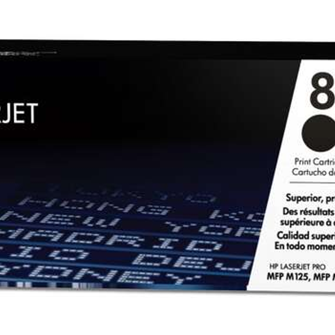 HP CF283A Negro Cartucho de Toner Original - 83A 1