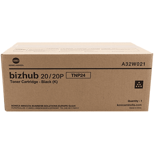 Konica Minolta TNP24 Negro Cartucho de Toner Original - A32W021