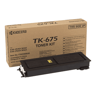 Kyocera TK675 Negro Cartucho de Toner Original - 1T02H00EU0