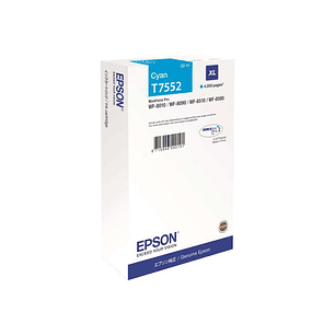 Epson T7552 Cyan Cartucho de Tinta Original - C13T755240/C13T75524N