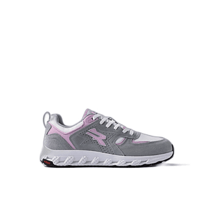 Upower Jackie Calzado de Seguridad Bajo - Talla 38 - Proteccion OB e FO SR - Color Gris/Rosa