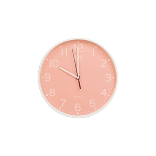 Oxford Reloj de Pared Silencioso para Escritorio Calm 25cm - Diseño Moderno y Elegante - Funcionamiento Silencioso - Tamaño Compacto de 25cm - Color P