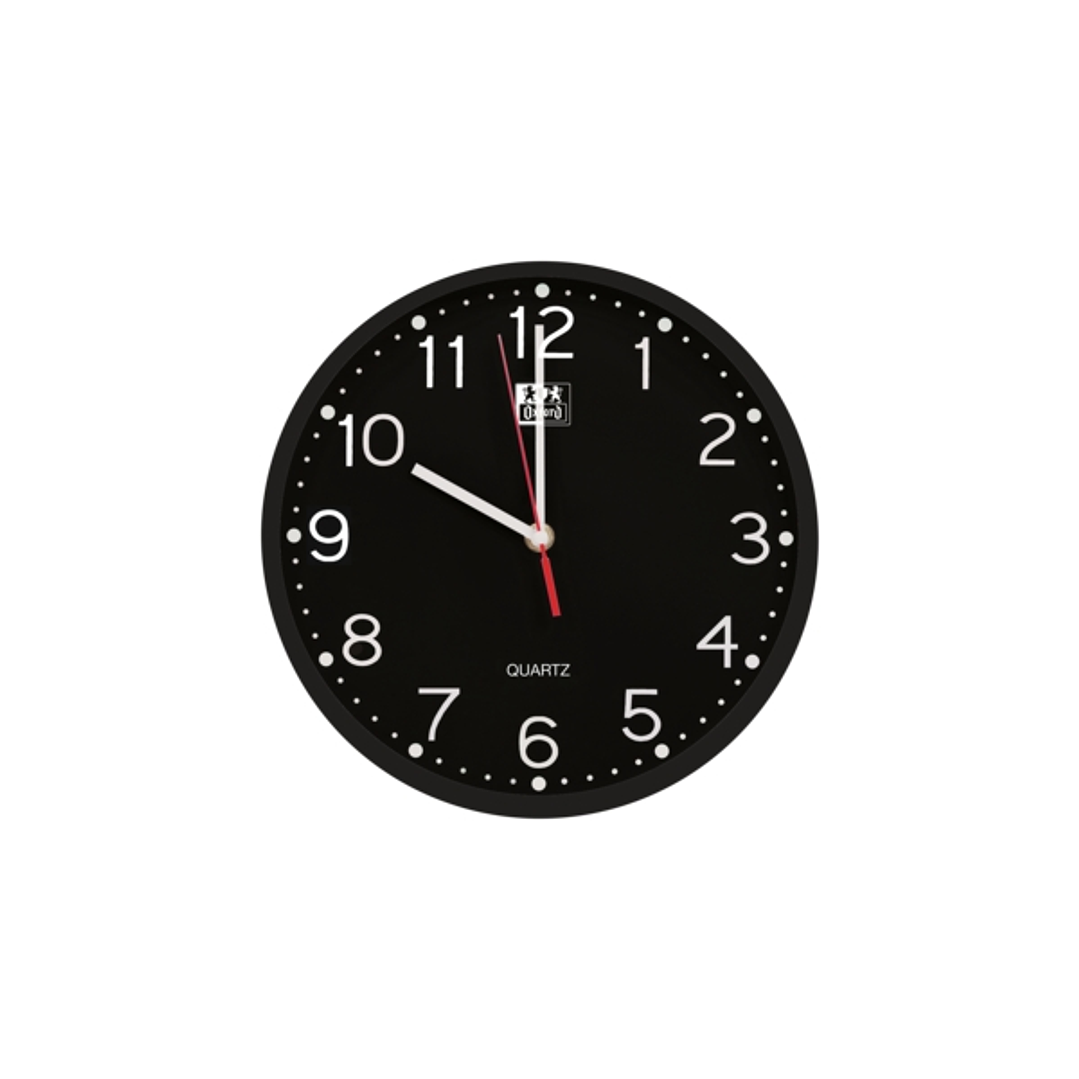 Oxford Reloj de Pared Silencioso para Escritorio Calm 25cm - Diseño Elegante y Minimalista - Funcionamiento Silencioso - Tamaño Compacto de 25cm - Col 1