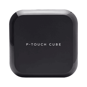 Brother PT-P710BT Cube Rotuladora Electronica Portatil Bluetooth USB - Resolucion 180ppp - Velocidad 20mms - Bateria Recargable - Color Negro