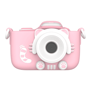 MyFirst Camera 3 Camara Digital Infantil - 16MP - Lente Macro - Portatil - Flash - Videos y Fotos en HD - Color Rosa