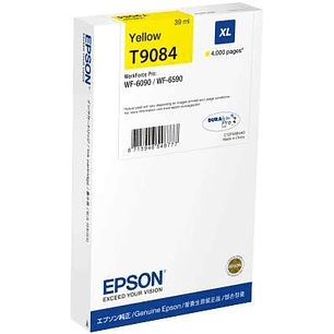 Epson T9084 Amarillo Cartucho de Tinta Original - C13T908440