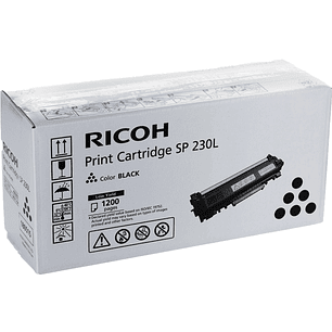 Ricoh SP230 Negro Cartucho de Toner Original - 408295/SP 230L