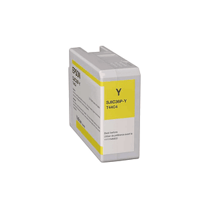 Epson SJIC36P Amarillo Cartucho de Tinta Original - C13T44C440/SJIC36P(Y)