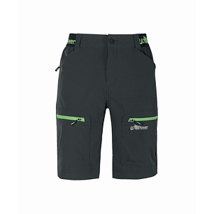 Upower Ares Bermudas de Trabajo con Corte Jogging - Talla S - Multibolsillos, Proteccion Lumbar, Cinta Reflectante, Transpirables e Impermeables - Col