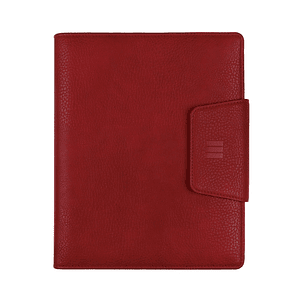 Finocam Open Nova Agenda Organizador en Catalan - Anual 2026 - Formato 1000 - 205x43x249mm - Semana Vista en Vertical - Color Rojo