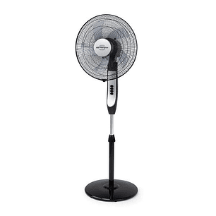 Orbegozo SF 0441 Ventilador de Pie Refrescante - Potente Caudal de Aire - Oscilacion Oval - Altura Regulable - 3 Velocidades - Silencioso - Facil Limp