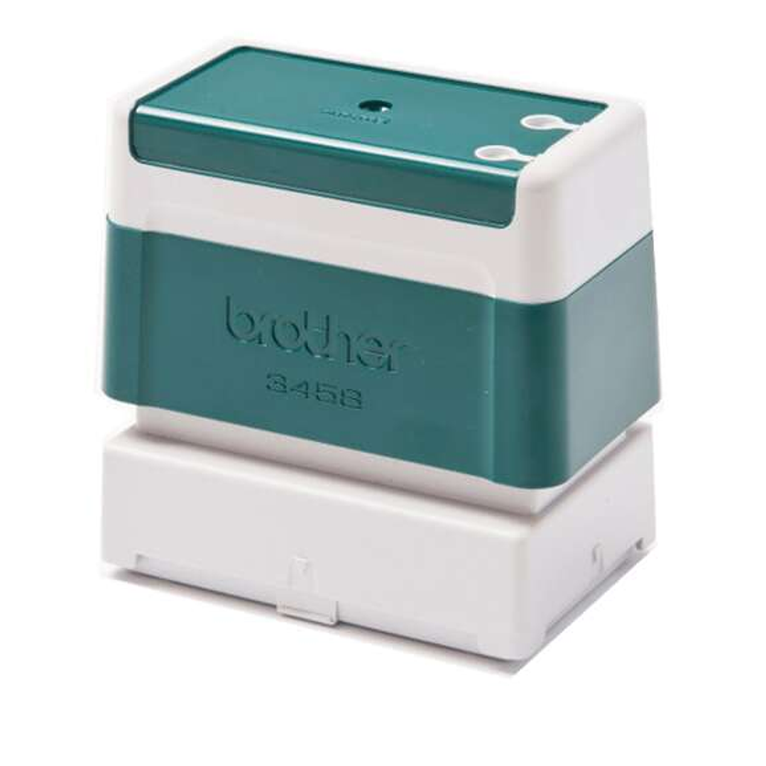 Brother PR3458G6P Pack de 6 Monturas de Sellos Originales - 34x58mm - Color Verde 1