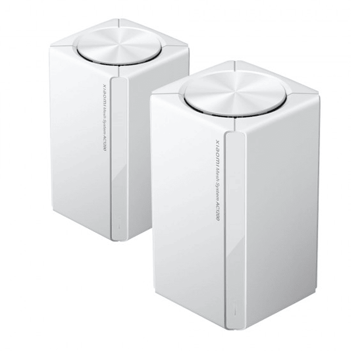 Xiaomi AC1200 Pack de 2 Sistemas WiFi Mesh Dual Band - Velocidad hasta 1200Mbps - 2 Puertos RJ-45 1