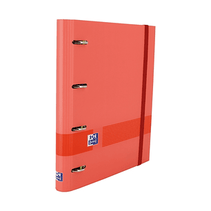 Oxford & You Europeanbinder - Tapa Extradura A4+ - Lomo 45mm - Anillas 4Dx35mm - Recambio 5x5 - Pizarra Write & Erase - Hoja de Pegatinas