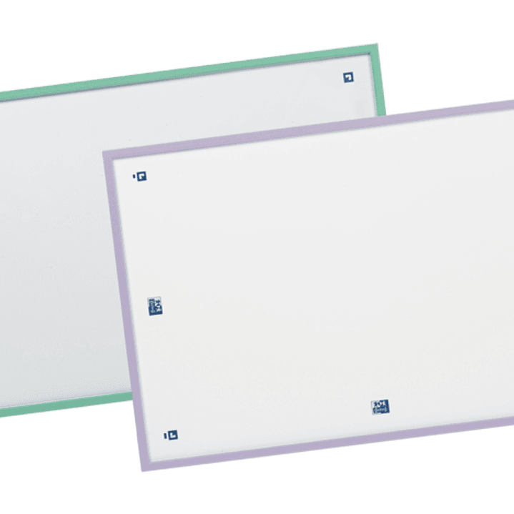 Oxford Pizarra A3 Pastel - Incluye Boligrafo y Borrador - Ideal para Tomar Notas y Organizar Ideas 1