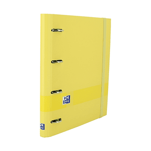 Oxford & You Europeanbinder - Tapa Extradura A4+ - Lomo 45mm - Anillas 4Dx35mm - Recambio 5x5 - Pizarra Write & Erase - Hoja de Pegatinas