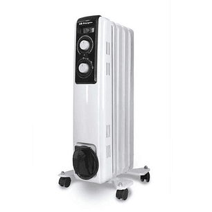Orbegozo RF Radiador de Aceite Confort - Potencia Ajustable - Diseño Moderno - Facil de Transportar - Seguro y Silencioso