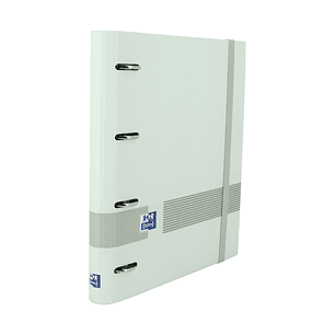 Oxford & You A4+ Europeanbinder - Tapa Extradura - Lomo 45mm - Anillas 4Dx35mm - Recambio 5x5 - Pizarra Write & Erase - Hoja de Pegatinas