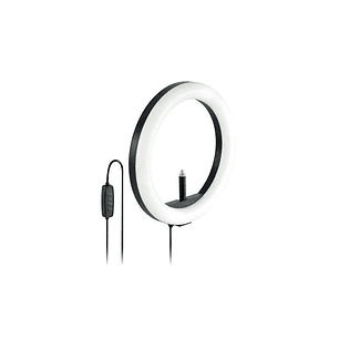 Kensington L1000 Anillo de Luz Bicolor para Videoconferencias - Iluminacion Perfecta - 96 Leds - Control de Brillo - sin Enchufe - Soporte para Webcam