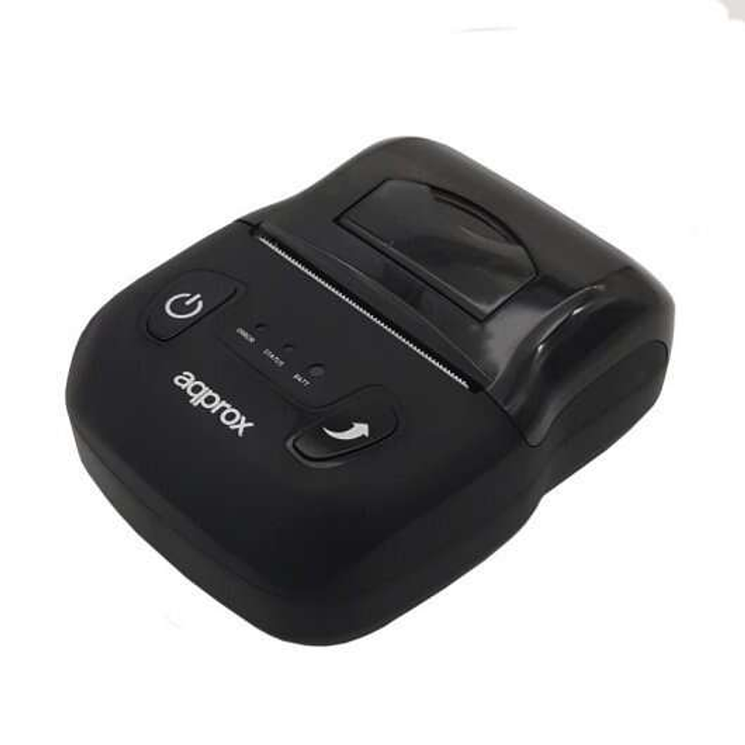 Approx Impresora Termica de Recibos Portatil - Bluetooth, RS-232, USB - Resolucion 203dpi - Velocidad 80mm/s - Corte Manual 1