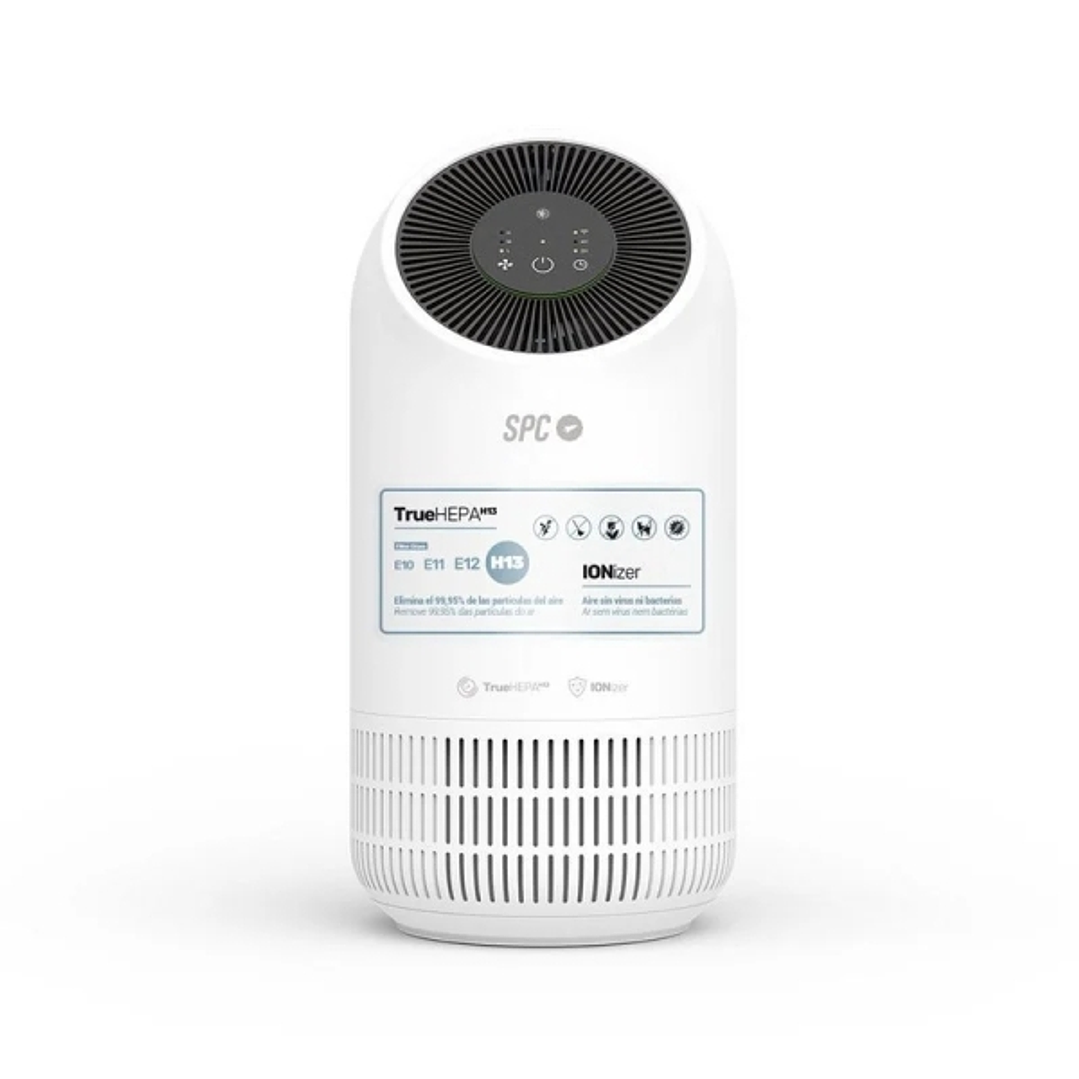 SPC Espirare ION Purificador de Aire Inteligente con Ionizador - Filtro True HEPA 13 - 4 Fases de Filtrado con Ionizador - 3 Modos de Uso 1