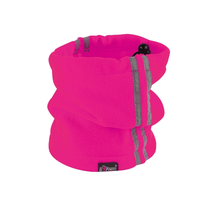 Upower Calentador De Cuello Braga de Cuello con Reguladores - Talla Unica - Logotipo Bordado, Material 100% Poliester, Durabilidad y Estilo - Color Ro 1