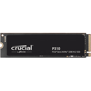 Crucial P310 Disco Duro Solido SSD 500GB M2 2280 Pcie 4.0 X4 - Color Negro