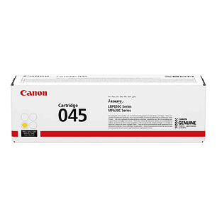 Canon 045 Amarillo Cartucho de Toner Original - 1239C002