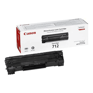 Canon 712 Negro Cartucho de Toner Original - 1870B002
