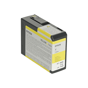 Epson T5804 Amarillo Cartucho de Tinta Original - C13T580400